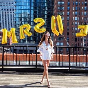 White romper- size small